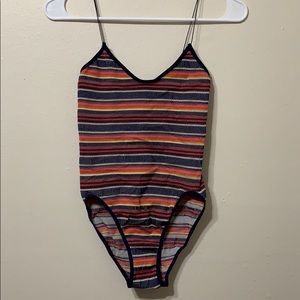 Urban Outfitters Striped Bodysuit